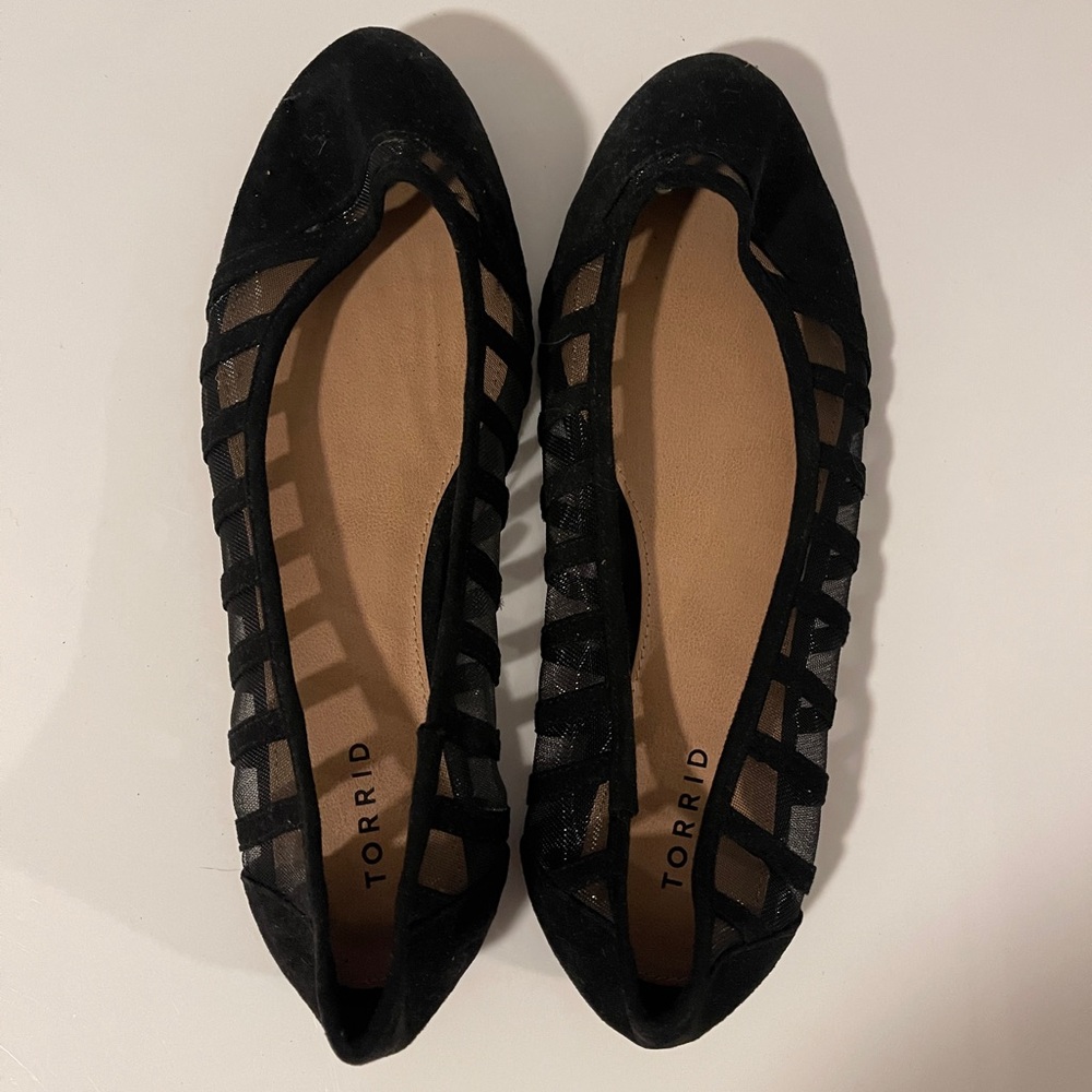 Torrid mesh ballet flats NEW